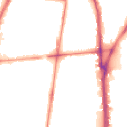 Night-time road noise heatmap for L5 2RA