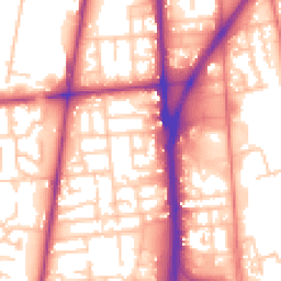 Daytime road noise heatmap for L5 2SE