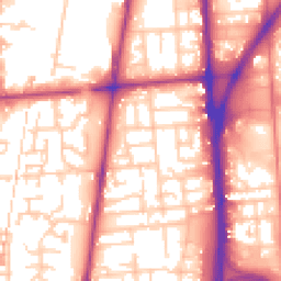 Daytime road noise heatmap for L5 2SR