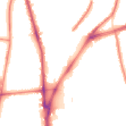 Night-time road noise heatmap for L5 2SW