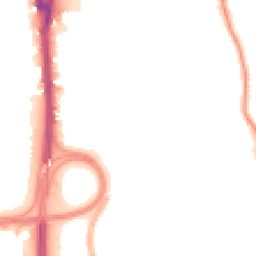 Night-time road noise heatmap for L5 3PJ