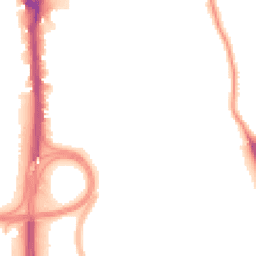 Night-time road noise heatmap for L5 3PT