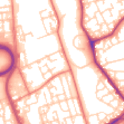 Daytime road noise heatmap for L5 3SB