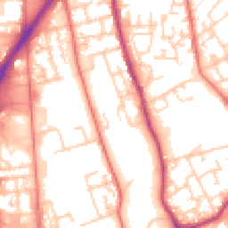 Daytime road noise heatmap for L5 3SG