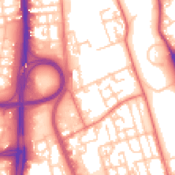 Daytime road noise heatmap for L5 3SJ