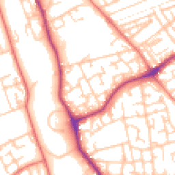 Daytime road noise heatmap for L5 4PJ