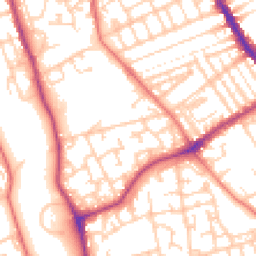 Daytime road noise heatmap for L5 4RT