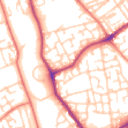 Daytime road noise heatmap for L5 4TD