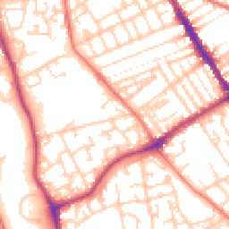 Daytime road noise heatmap for L5 4TH