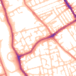 Daytime road noise heatmap for L5 4TJ