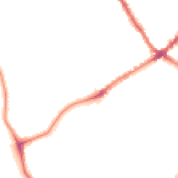 Night-time road noise heatmap for L5 4TN