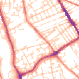 Daytime road noise heatmap for L5 4TQ