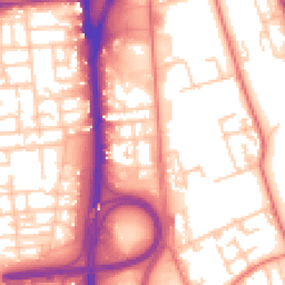 Daytime road noise heatmap for L5 5BL