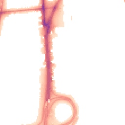 Night-time road noise heatmap for L5 5BP