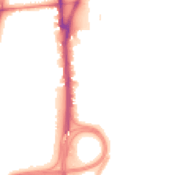 Night-time road noise heatmap for L5 5BQ