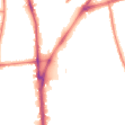 Night-time road noise heatmap for L5 5FB
