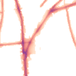 Night-time road noise heatmap for L5 5FD