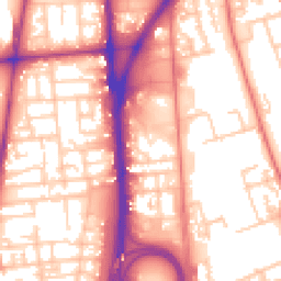 Daytime road noise heatmap for L5 5HX