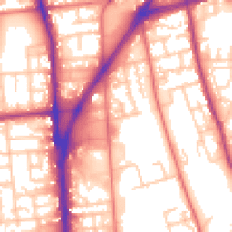 Daytime road noise heatmap for L5 5HY