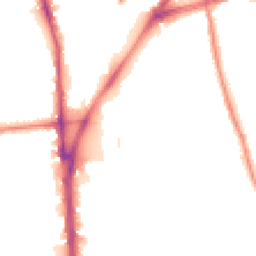Night-time road noise heatmap for L5 5HY