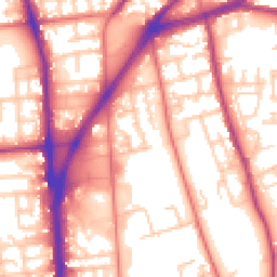 Daytime road noise heatmap for L5 5JA