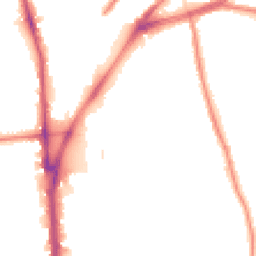 Night-time road noise heatmap for L5 5JA