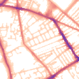 Daytime road noise heatmap for L5 6AB