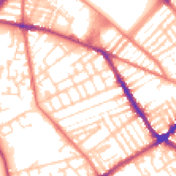 Daytime road noise heatmap for L5 6AD