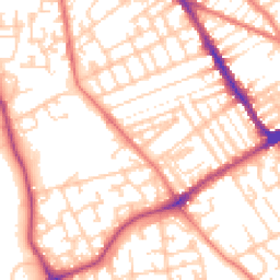 Daytime road noise heatmap for L5 6PJ