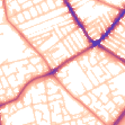 Daytime road noise heatmap for L5 6PT