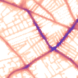 Daytime road noise heatmap for L5 6PW