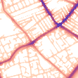 Daytime road noise heatmap for L5 6PX