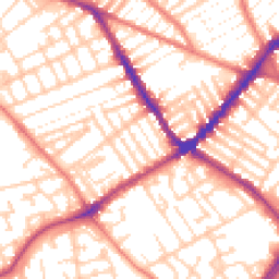 Daytime road noise heatmap for L5 6QZ