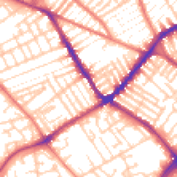 Daytime road noise heatmap for L5 6RJ