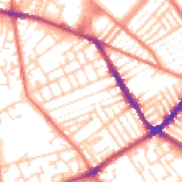 Daytime road noise heatmap for L5 6RP