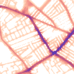 Daytime road noise heatmap for L5 6RX