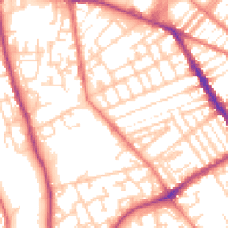 Daytime road noise heatmap for L5 6SL