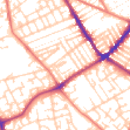 Daytime road noise heatmap for L5 6SU