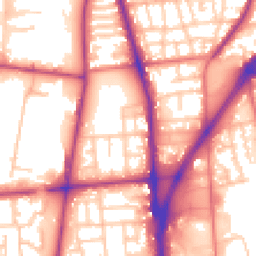 Daytime road noise heatmap for L5 7AA