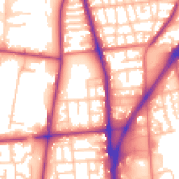 Daytime road noise heatmap for L5 7AB