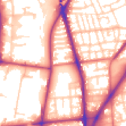 Daytime road noise heatmap for L5 7QY