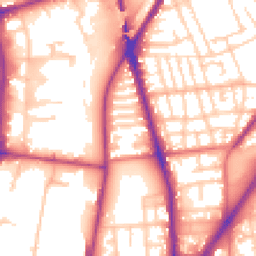 Daytime road noise heatmap for L5 7RP