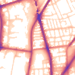 Daytime road noise heatmap for L5 7RR