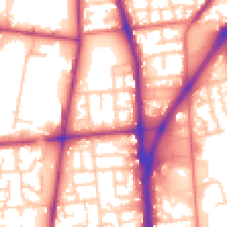 Daytime road noise heatmap for L5 7SB