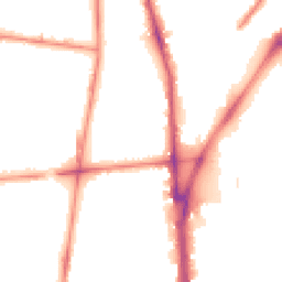 Night-time road noise heatmap for L5 7SB