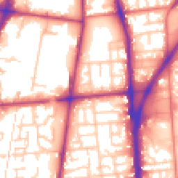Daytime road noise heatmap for L5 7SG