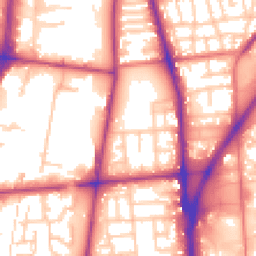 Daytime road noise heatmap for L5 7SS