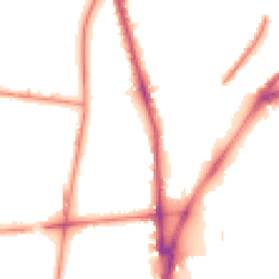 Night-time road noise heatmap for L5 7TB