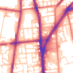 Daytime road noise heatmap for L5 7TU