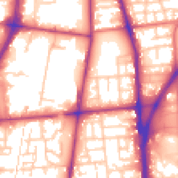 Daytime road noise heatmap for L5 7TX